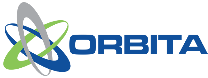 Questa immagine  rappresenta una molecola di colore verde e blu ed è in logo del sito di Orbita Srl, azienda sul territorio italiano che produce additivi bitume, additivi pavimentazioni stradali, additivi pavimentazioni bituminose